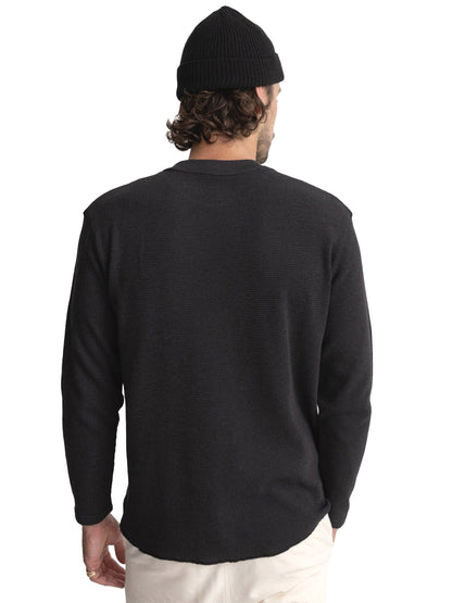 Classic Waffle Knit - Vintage Black