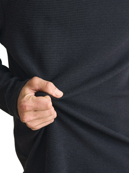 Classic Waffle Knit - Vintage Black
