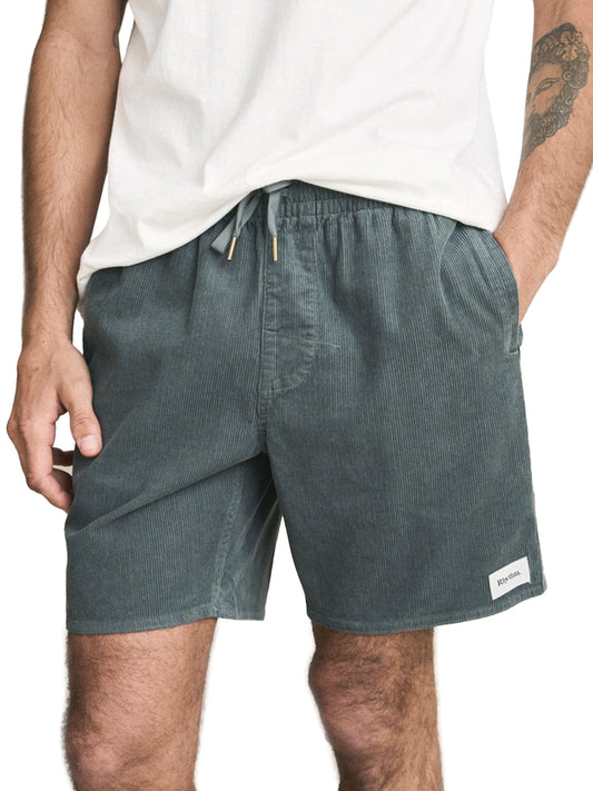 Classic Cord Jam Short - Silver Pine