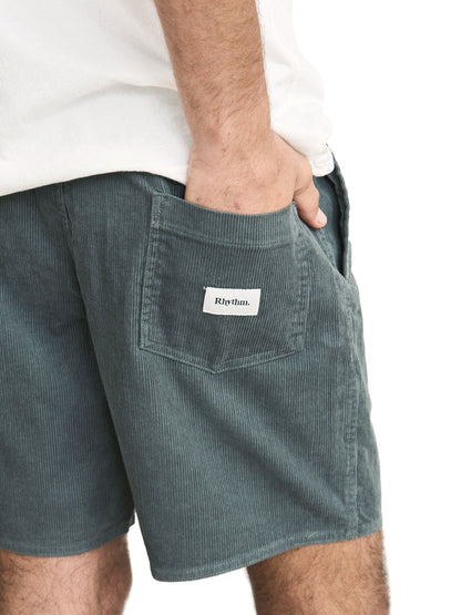 Classic Cord Jam Short - Silver Pine