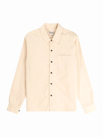 Cord Long Sleeve Shirt - Natural