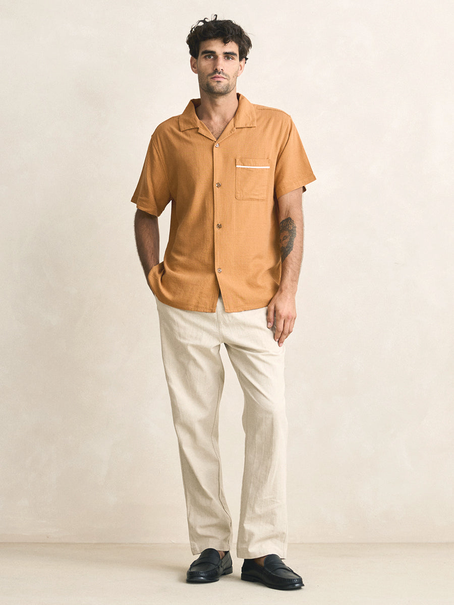Daytona Short Sleeve Shirt - Clay