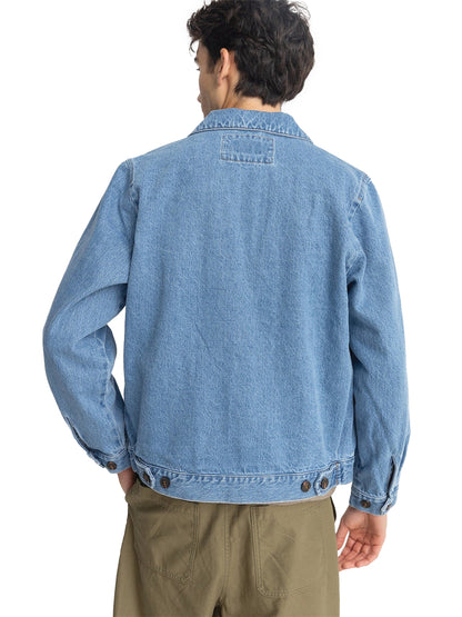 Denim Utility Jacket - Worn Indigo