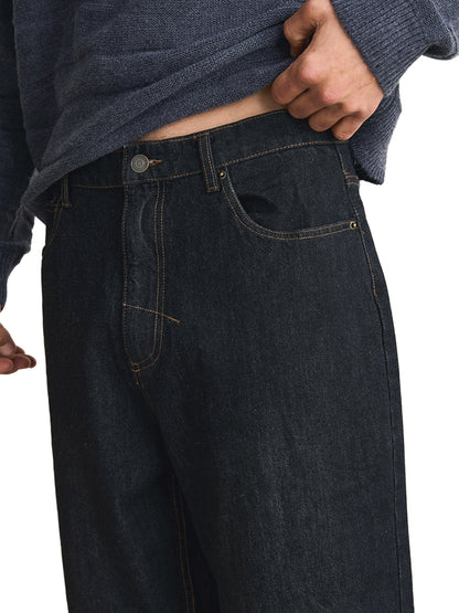 Essential Straight Leg Jeans - Midnight