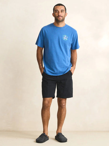 Haight Herringbone Shorts - Vintage Black