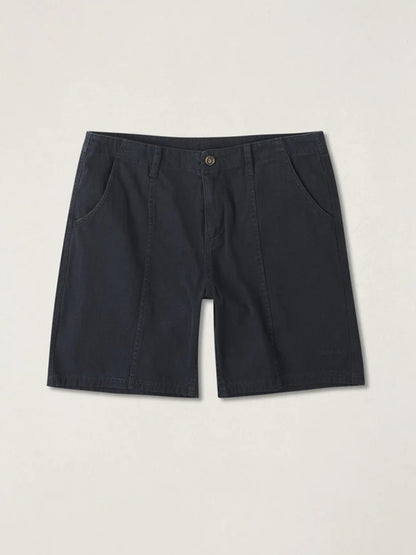 Haight Herringbone Shorts - Vintage Black