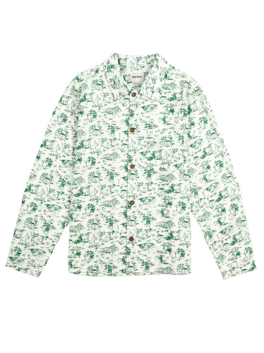 Women's Holiday Pajama Shirt - Green