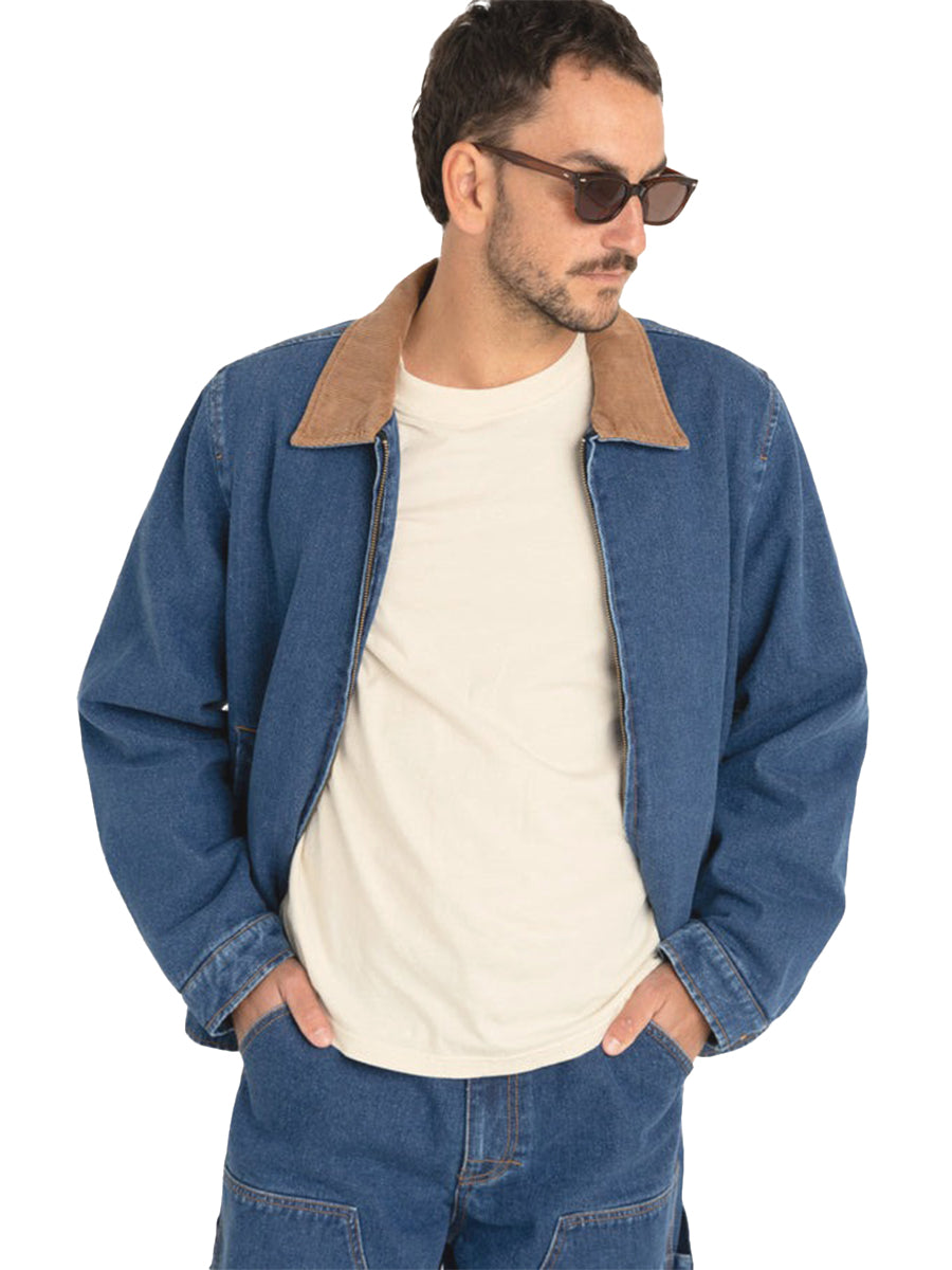 James Jacket - Washed Denim