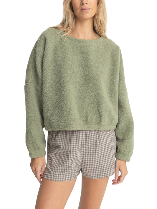 Jyoti Reverse Fleece - Sage