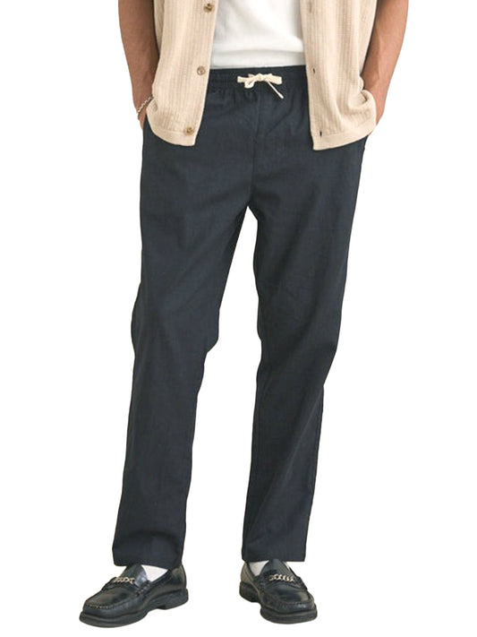 Linen Jam Pant - Black