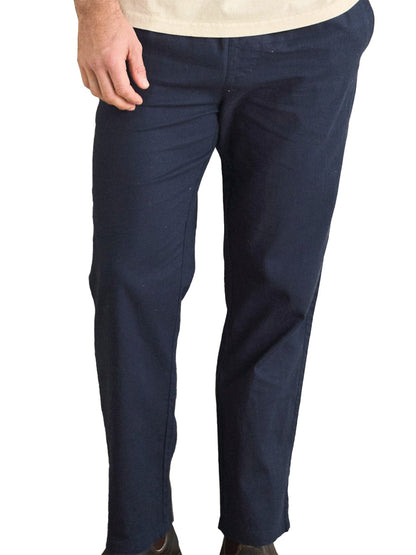Linen Jam Pant - Navy
