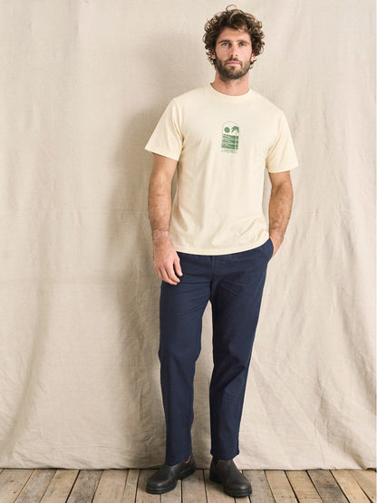 Linen Jam Pant - Navy