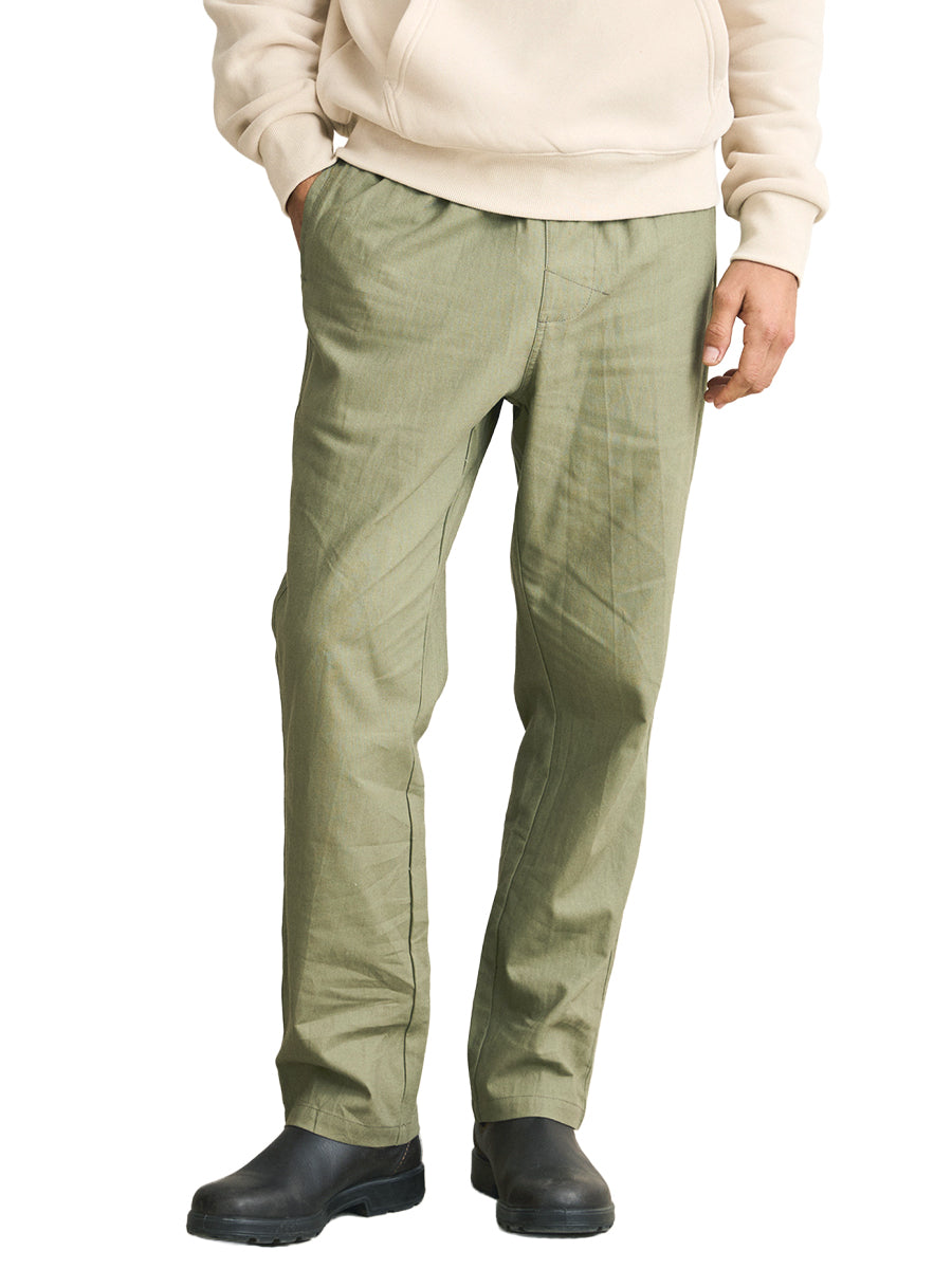 Linen Jam Pants - Olive