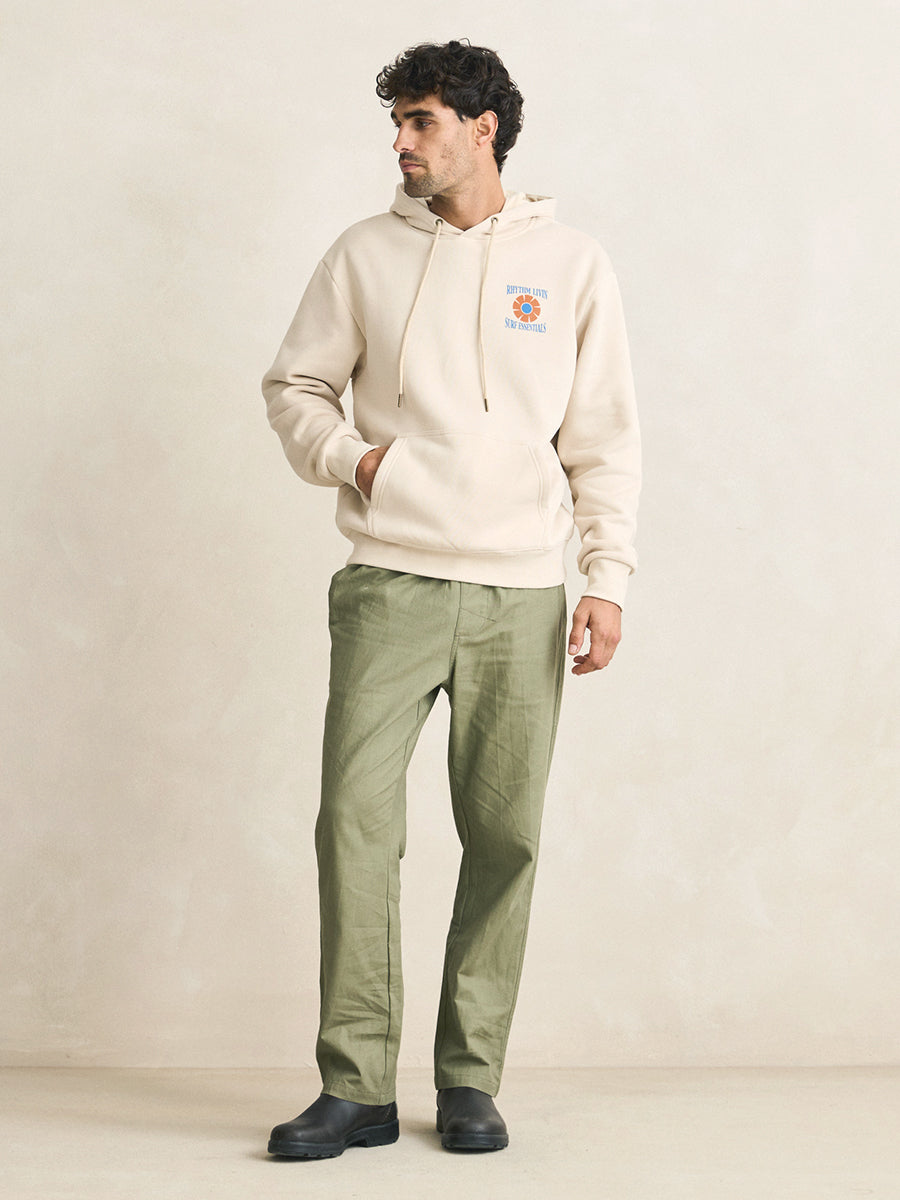 Linen Jam Pants - Olive