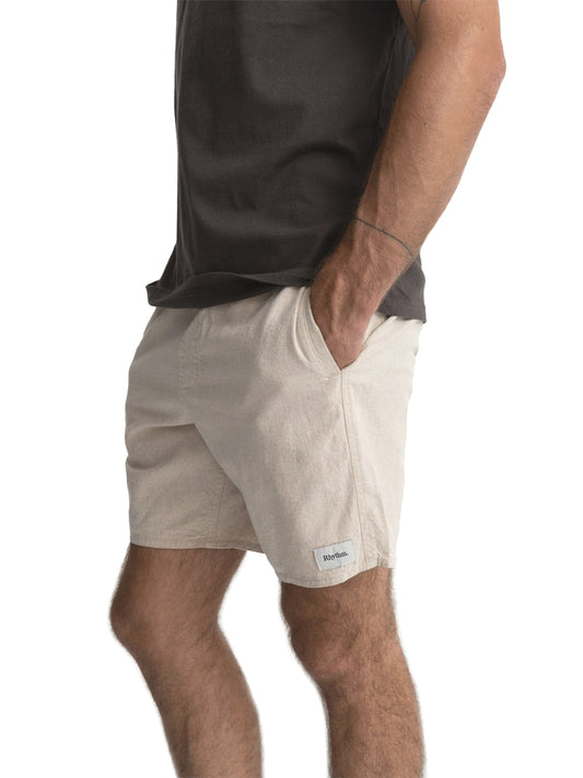 Classic Linen Jam Shorts - Sand