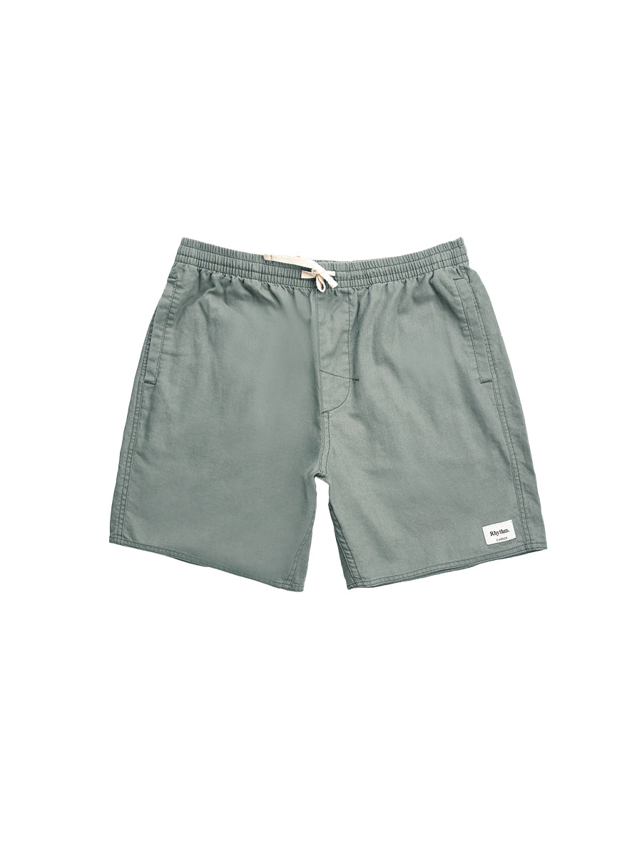 Classic Linen Jam Shorts - Seafoam