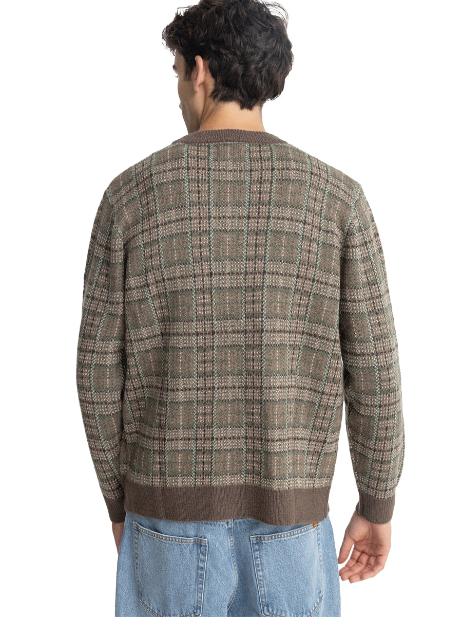 Mohair Criss Cardigan - Cedar