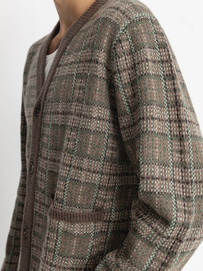 Mohair Criss Cardigan - Cedar