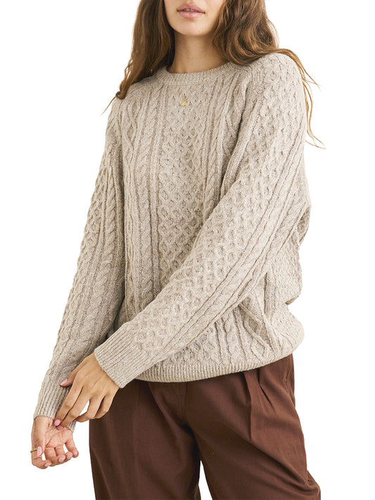 Mohair Oceanside Sweater - Sand