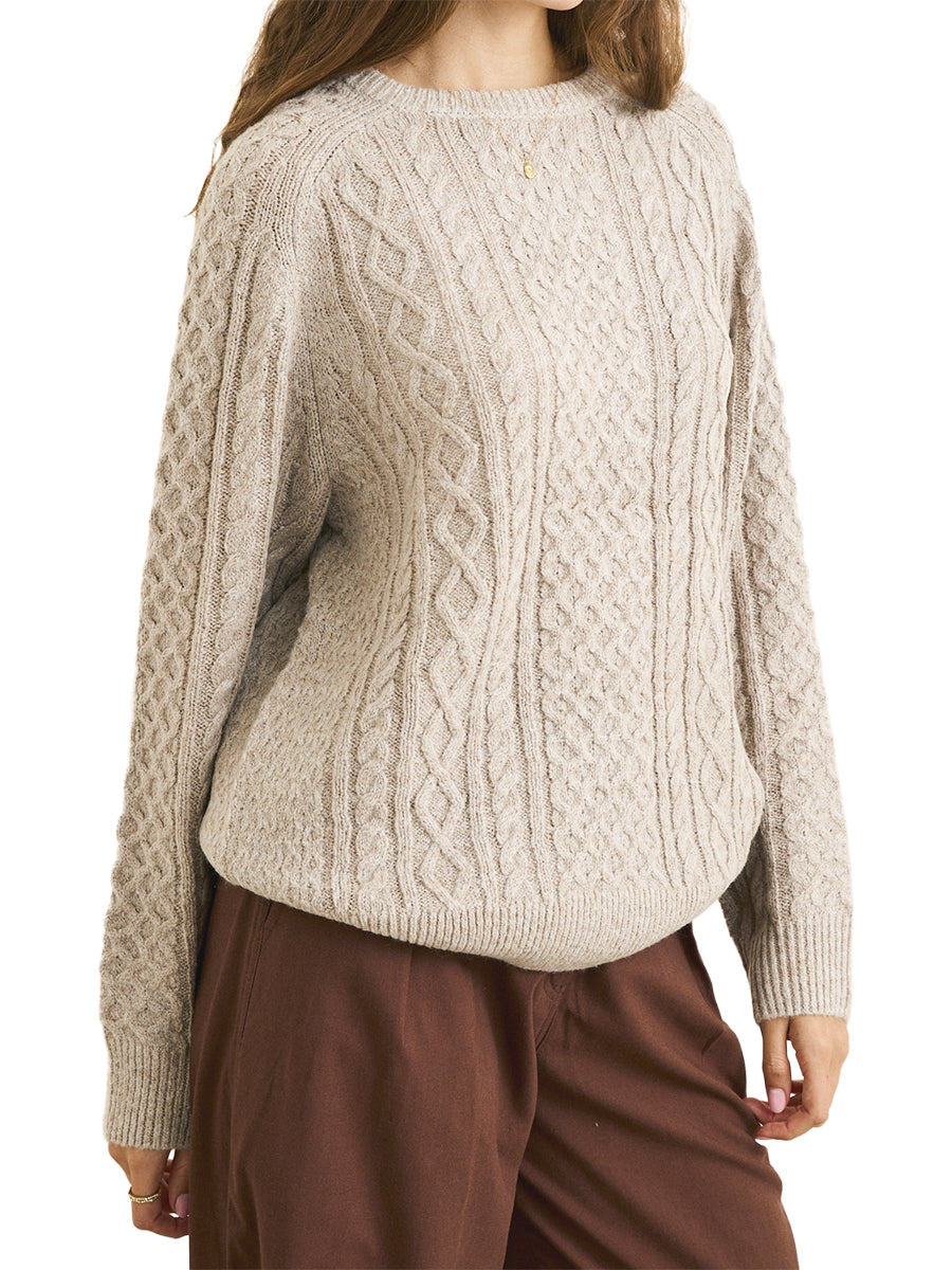 Mohair Oceanside Sweater - Sand