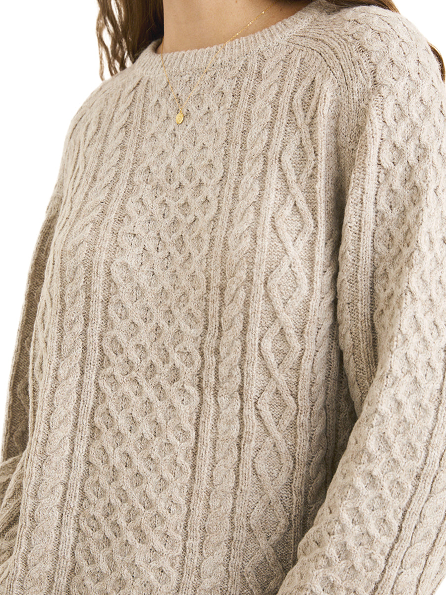 Mohair Oceanside Sweater - Sand