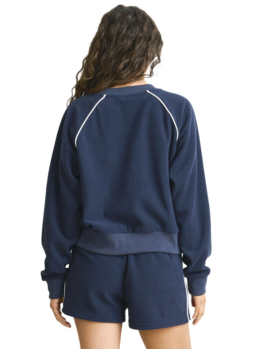 Pipe Polar Crewneck Sweatshirt - Ocean