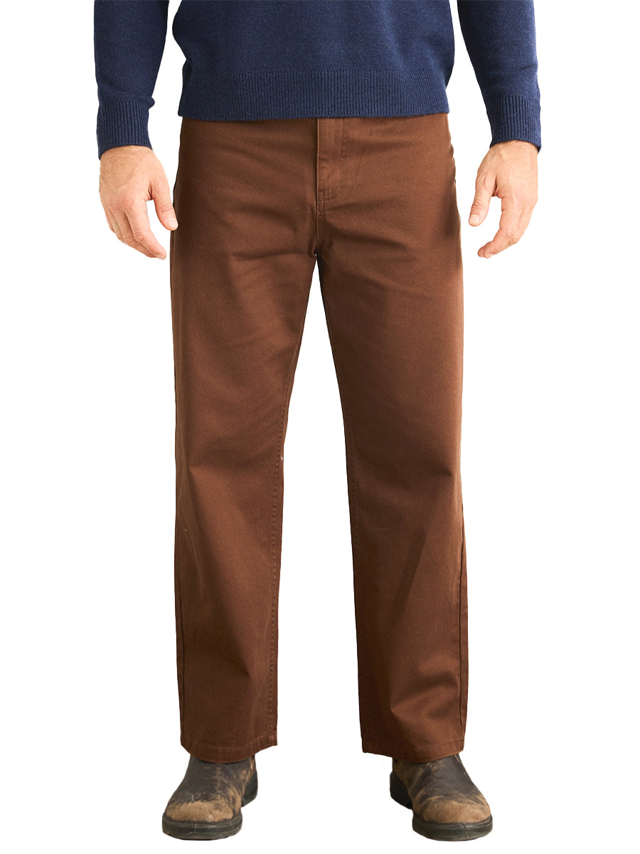 Raising Pants - Brown