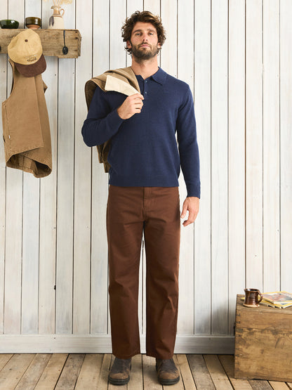 Raising Pants - Brown