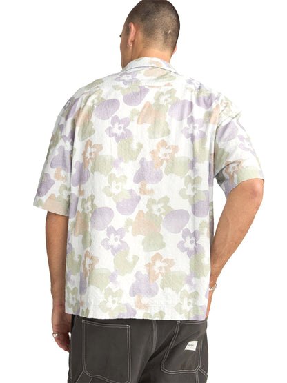 Floral Camo Short Sleeve - White