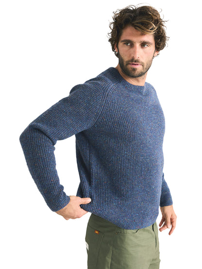 Scramble Crew Knit - Navy