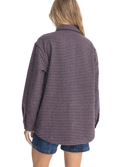 Shorebreak Shirt Jacket - Plum