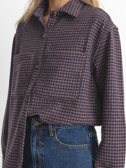 Shorebreak Shirt Jacket - Plum