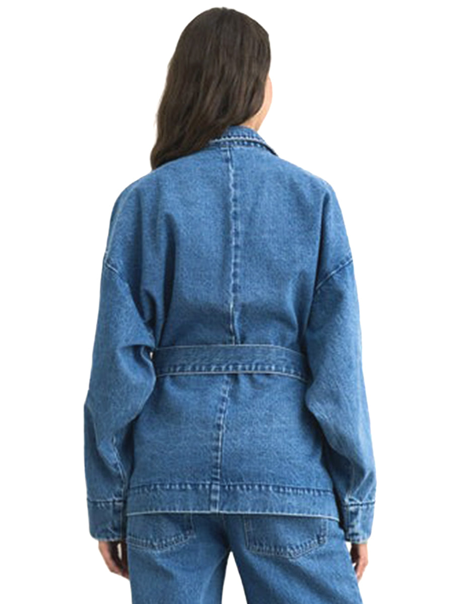 Shoreline Denim Blazer - Indigo