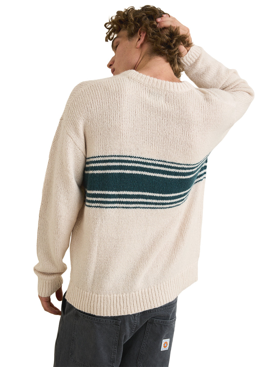 Strata Striped Sweater - Natural
