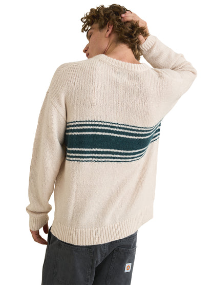 Strata Striped Sweater - Natural