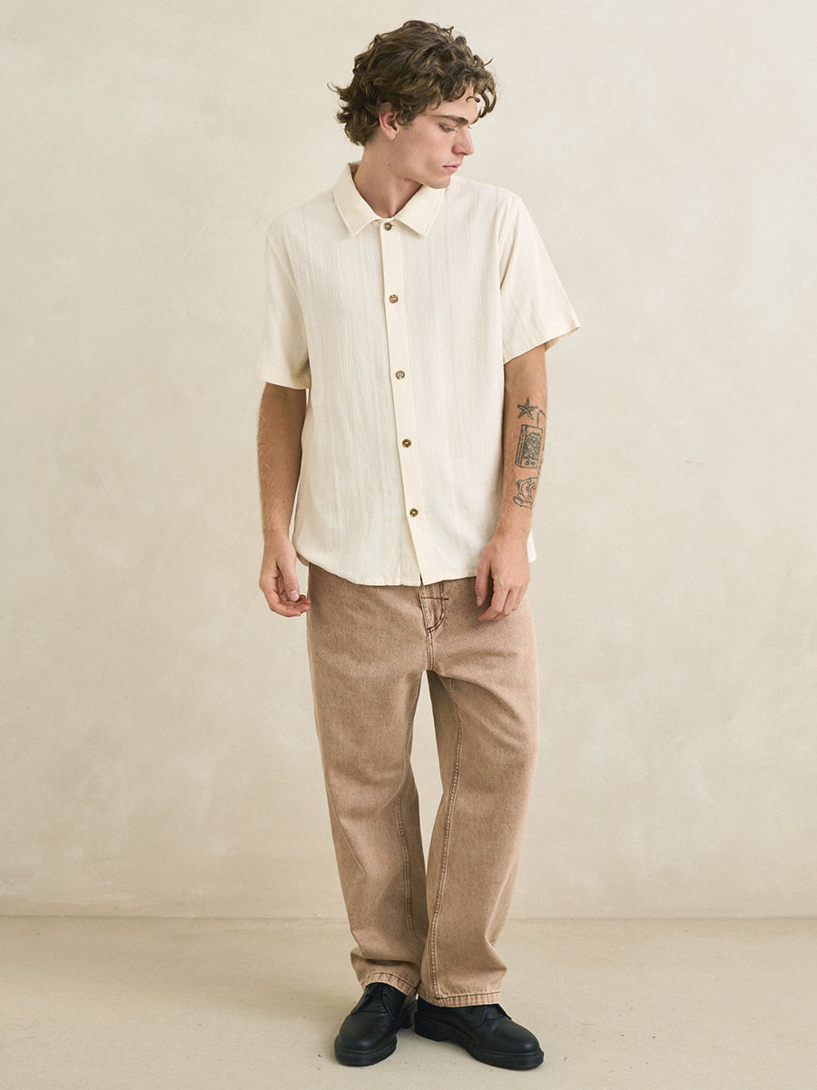 Sundown Short Sleeve Shirt - Natural