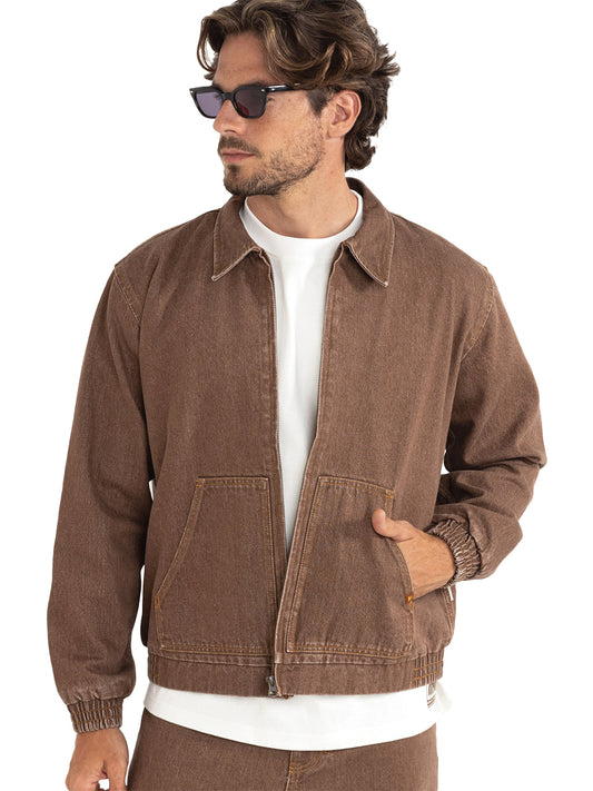 Sundowner Denim Jacket - Tobacco