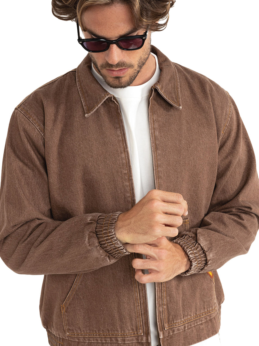 Sundowner Denim Jacket - Tobacco