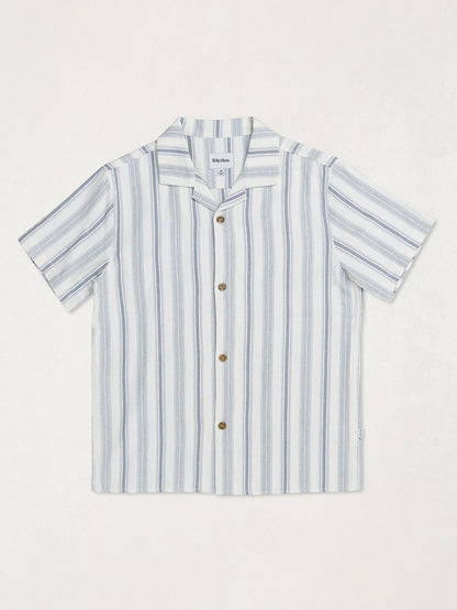 Turkish Stripe Short Sleeve Shirt - Natural