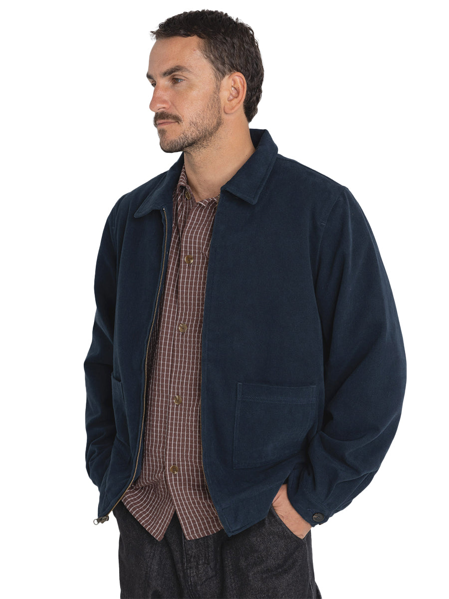 Twill Duty Jacket - Midnight Navy