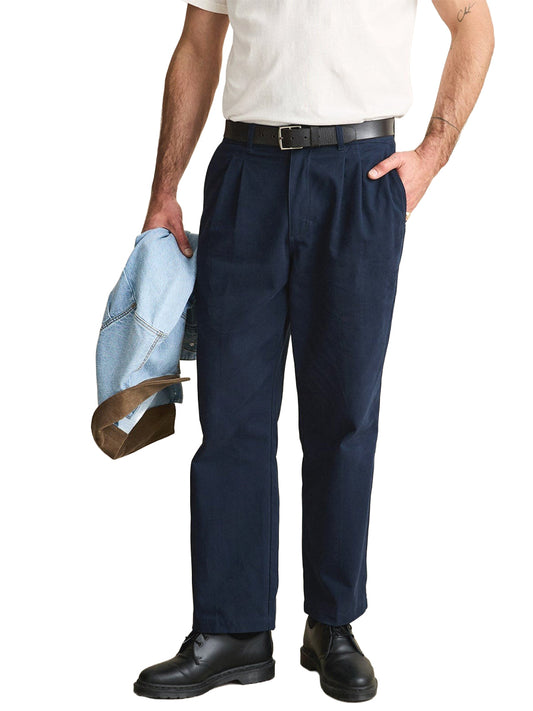 Twill Pressed Trouser - Navy