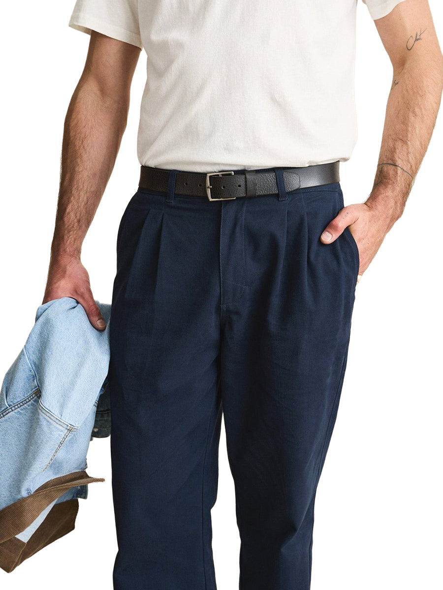 Twill Pressed Trouser - Navy