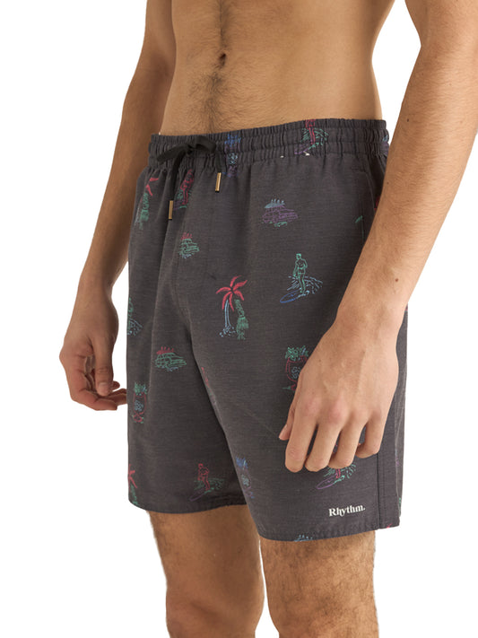Vibes Beach Shorts - Black
