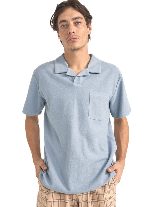 Vintage Terry Polo - Slate