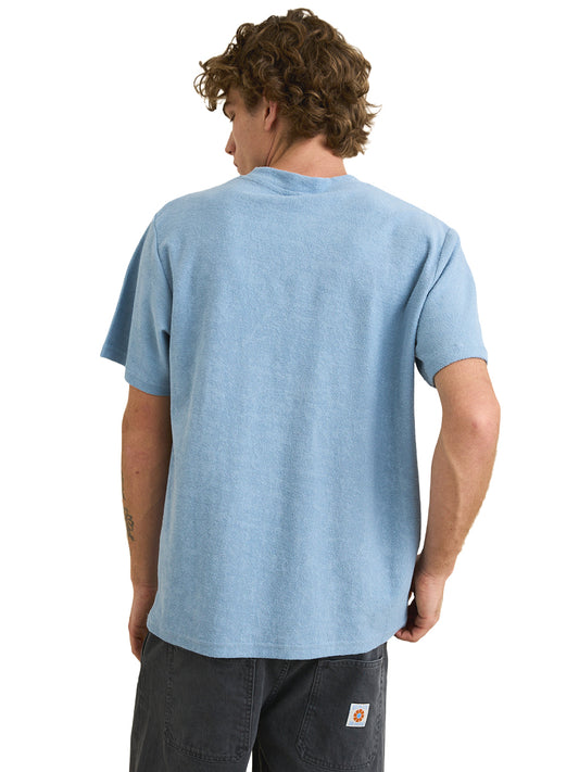 Vintage Terry Tee - Slate Blue