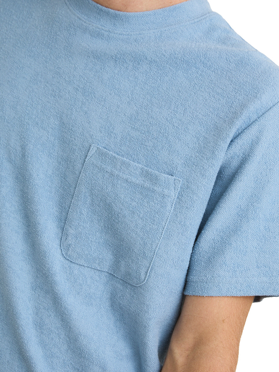 Vintage Terry Tee - Slate Blue
