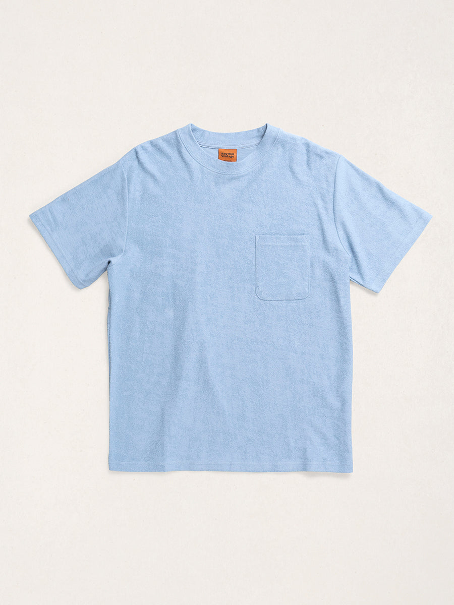 Vintage Terry Tee - Slate Blue