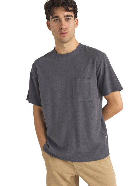 Vintage Terry Tee - Vintage Navy