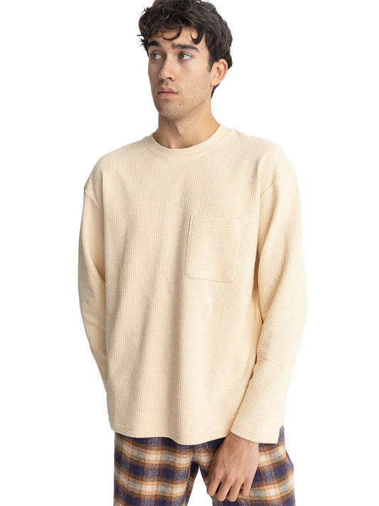 Vintage Waffle Long Sleeve - Natural