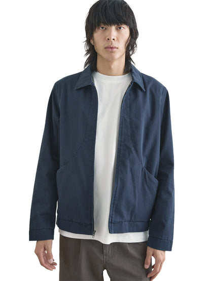 Warped Twill Jacket - Midnight Navy